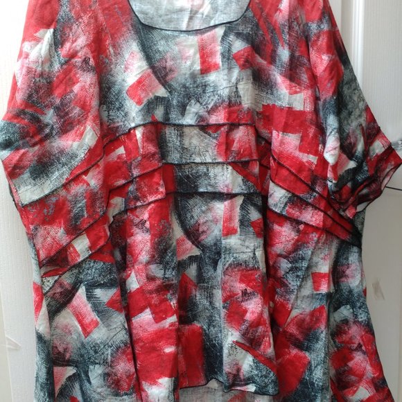 Linen Tunic Top - Picture 5 of 10